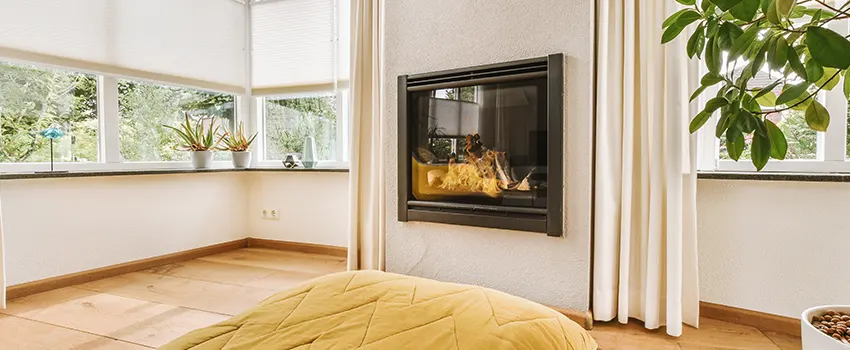Residential Fireplace Ceramic Glass Installation in Danbury, CT