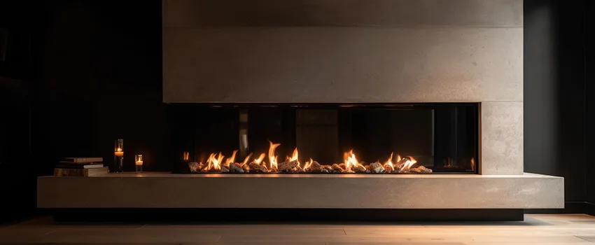 Gas Fireplace Ember Bed Design Services in Danbury, Connecticut
