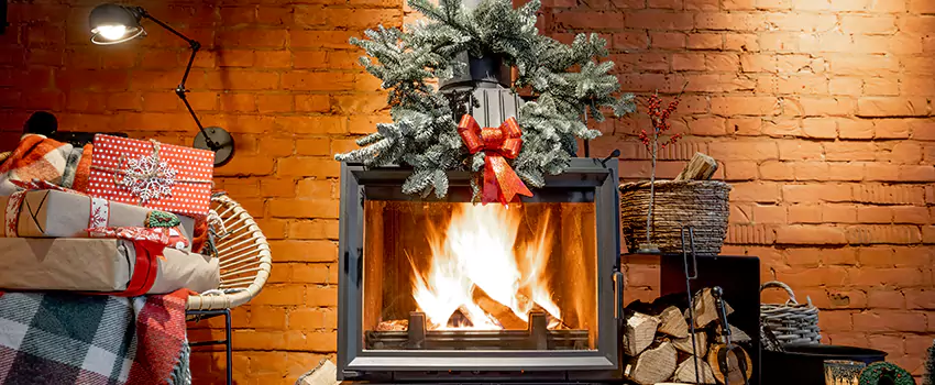 Travis Industries Linear Gas Fireplace Installation in Danbury, Connecticut