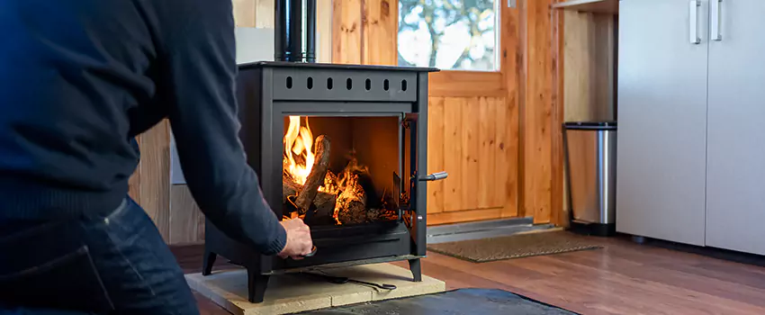 Open Hearth Wood Fireplace Installation in Danbury, CT
