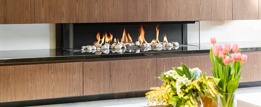 Double-height Fireplace Design Refurbishment in Danbury, Connecticut